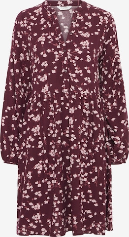b.young - Vestidos camiseiros 'BYJosa' em vermelho: frente