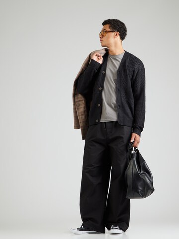 JACK & JONES Knit Cardigan 'JPRBLUMARKUS' in Black