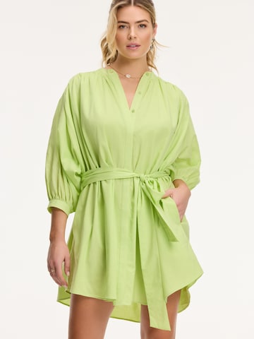 Shiwi Платье-рубашка 'Jaydi' в Зеленый: спереди