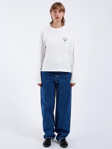 Dr. Denim Shirt 'Kath Longsleeve Top'‌‌‌‌ in Weiß