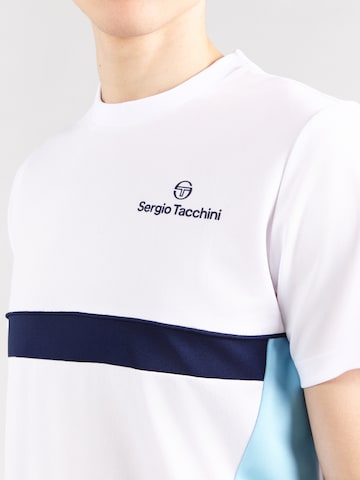 Sergio Tacchini Функциональная футболка 'Granada' в Белый