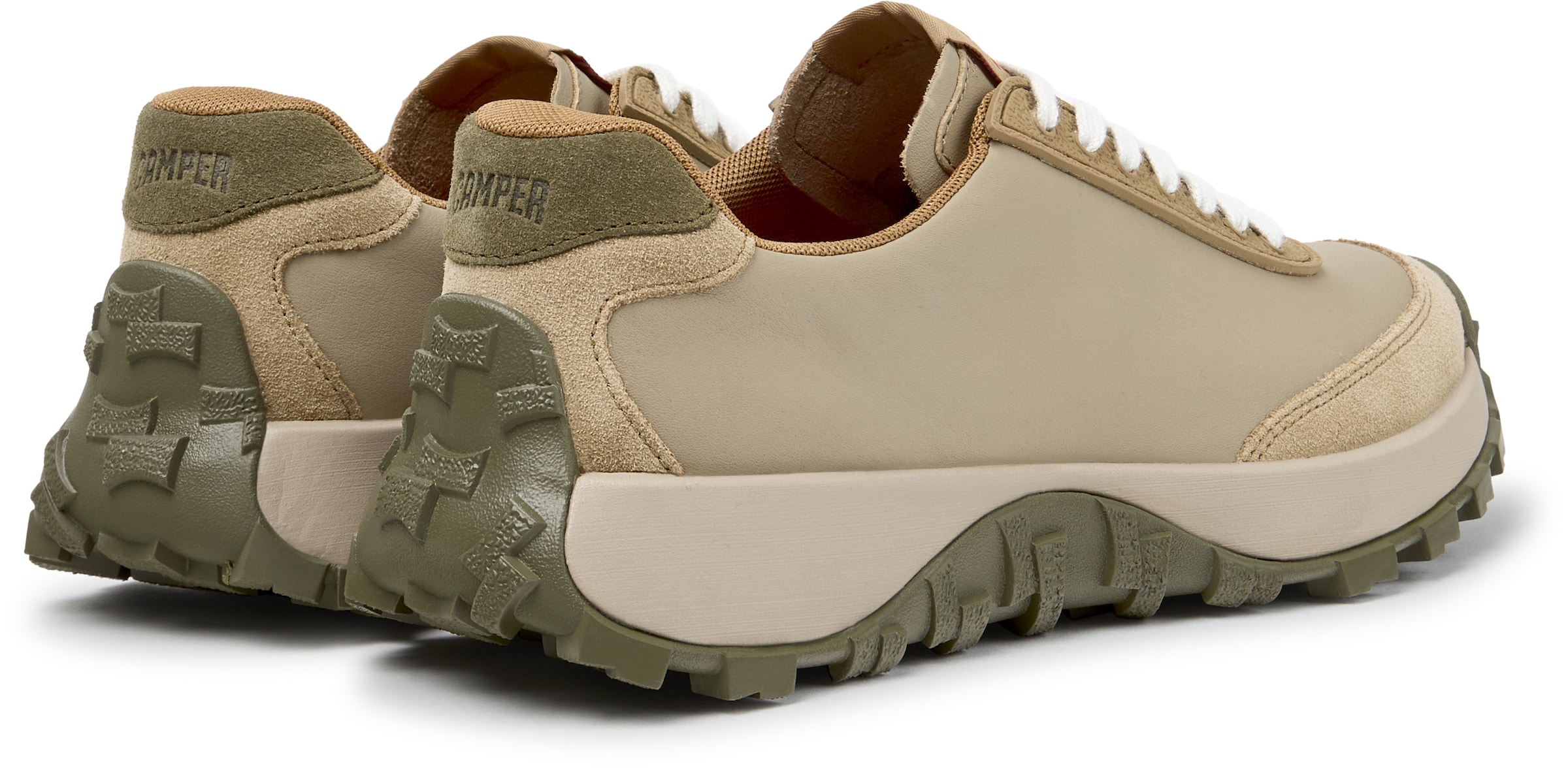 CAMPER Platform trainers ' Drift Trail ' in Beige