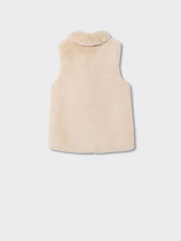 MANGO KIDS Vest 'Canela' in Beige