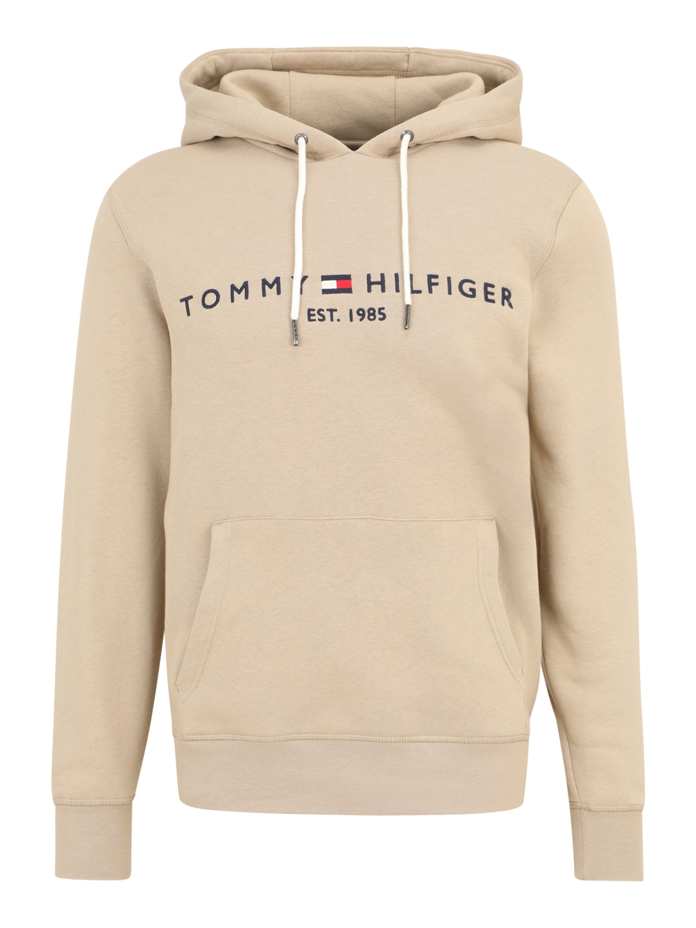 Sweat-shirt TOMMY HILFIGER en vert : devant
