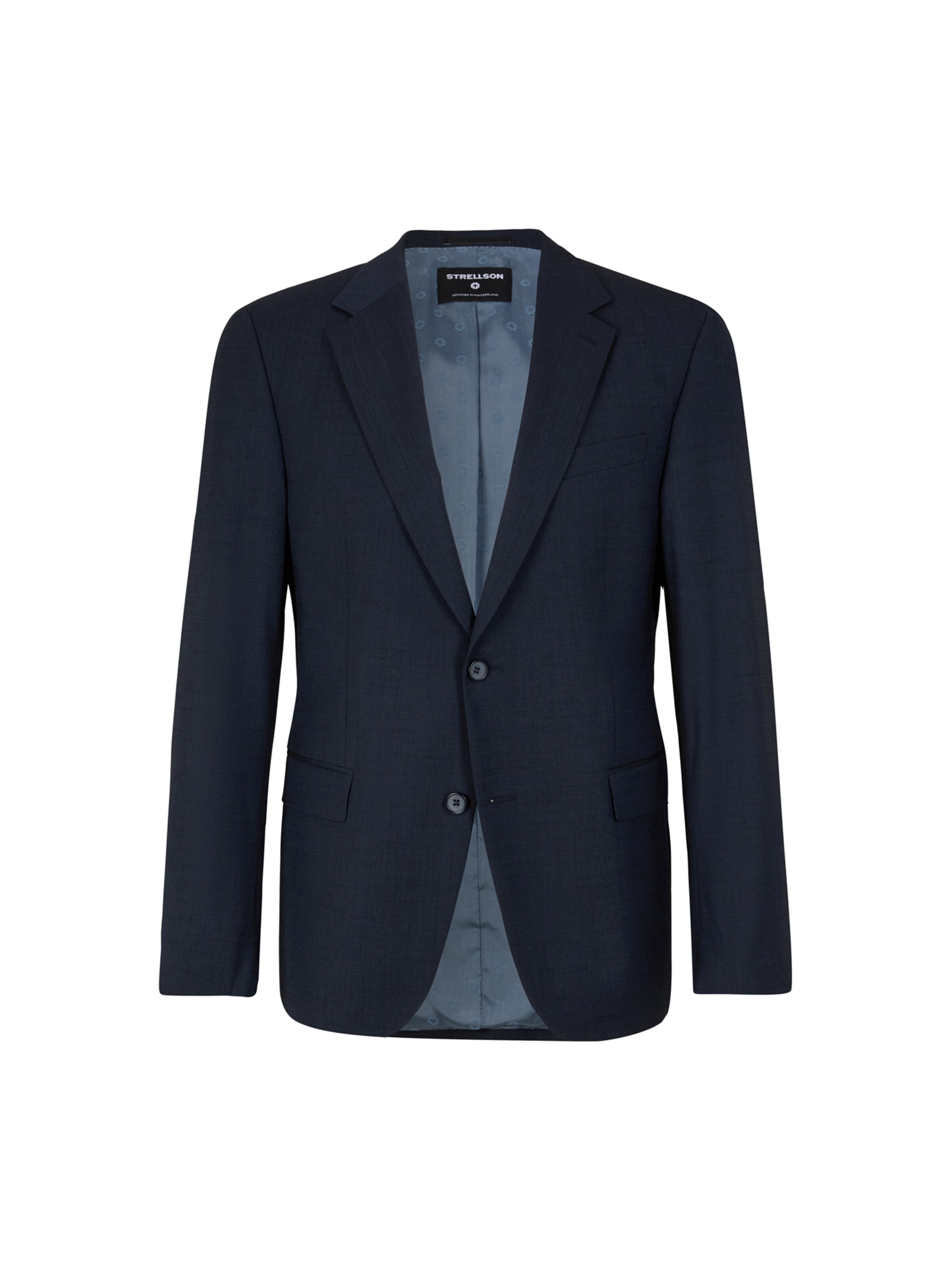 STRELLSON Regular fit Business-colbert 'Alzer' in Blauw: voorkant