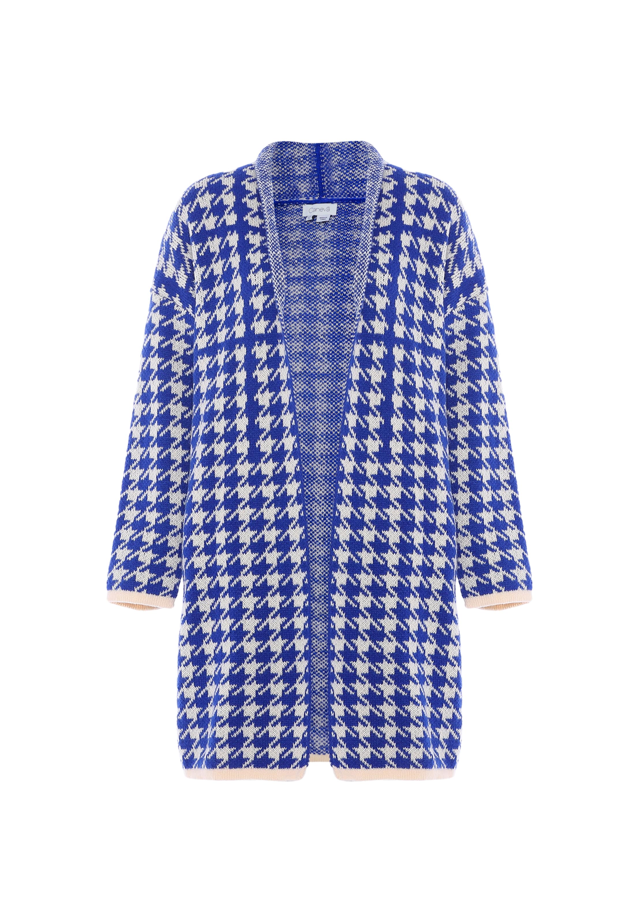 caneva Kardigán - Modrá: predná strana