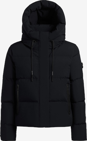 khujo Winterjas 'Enits2 Matt' in Blauw: voorkant