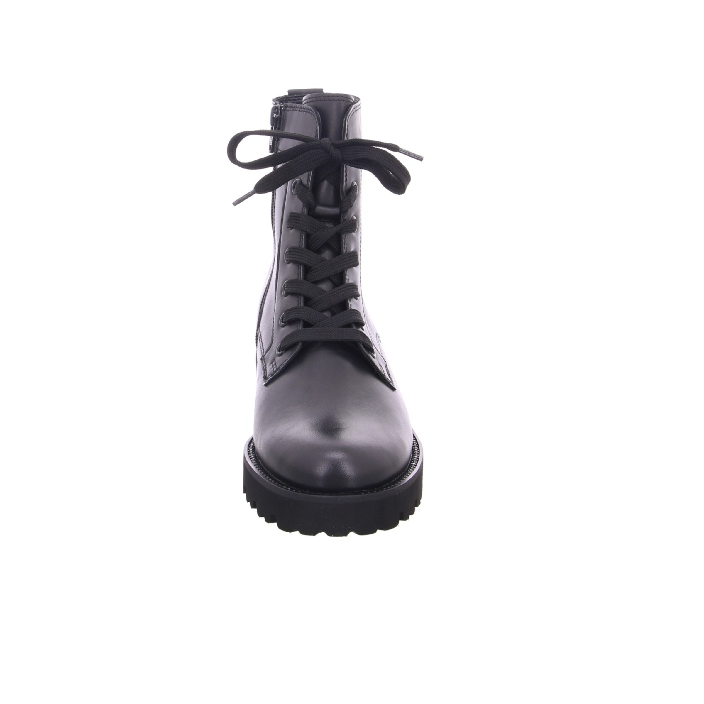 GABOR Lace-up bootie in Black
