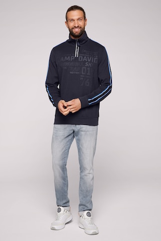 CAMP DAVID Sweatshirt in Blau