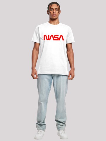T-Shirt 'Nasa' F4NT4STIC en blanc