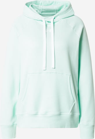 Sweat de sport 'Rival' UNDER ARMOUR en vert : devant