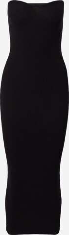 Misspap Knit dress in Black: front