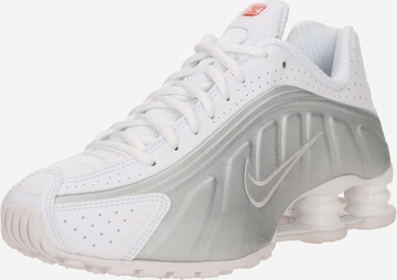 Nike SportswearNiske tenisice 'Shox R4' - bijela boja: prednji dio