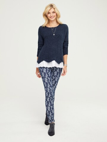 Pull-over heine en bleu