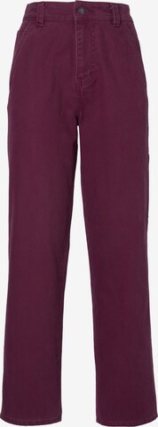 Loosefit Pantalon DICKIES en violet : devant