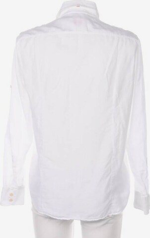 BOSS Freizeithemd / Shirt / Polohemd langarm M in Weiß