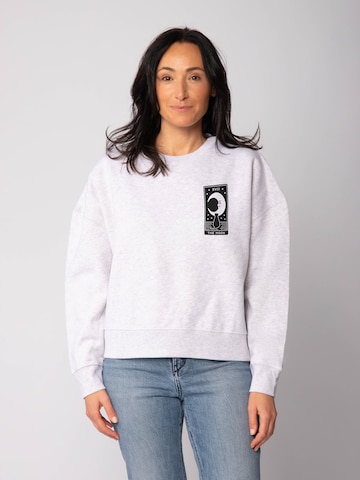 Watapparel Sweatshirt in Grijs: voorkant