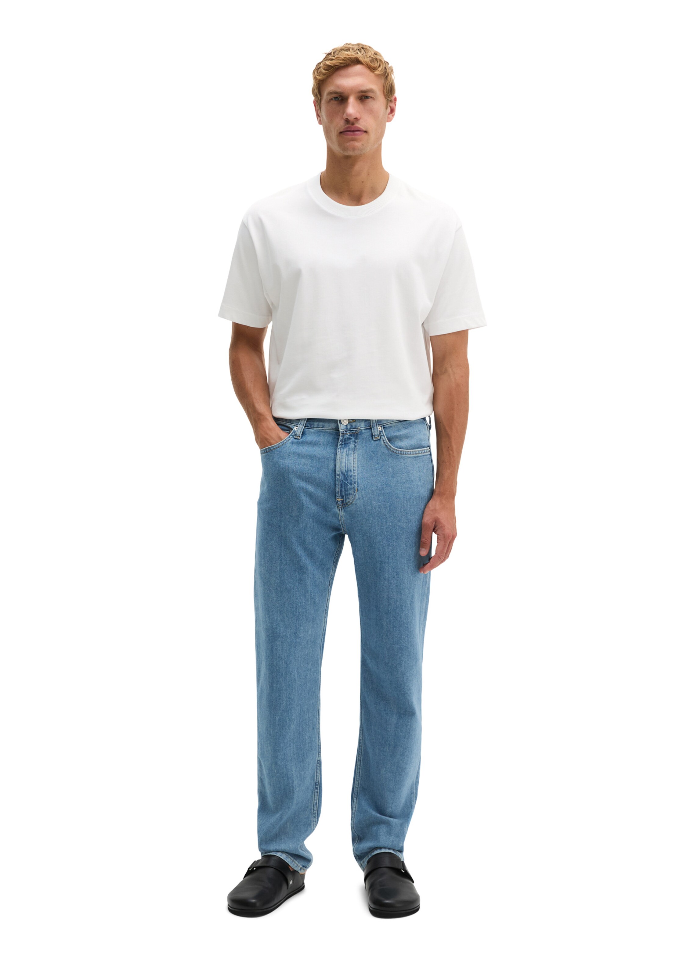 Regular Jean Marc O'Polo en bleu