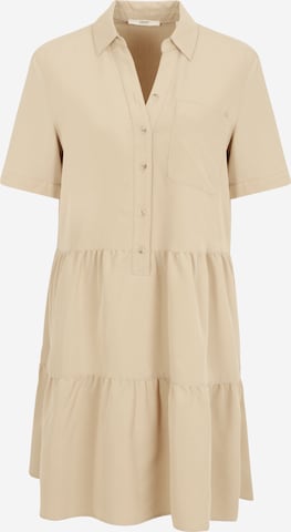 ESPRIT Shirt Dress in Beige: front