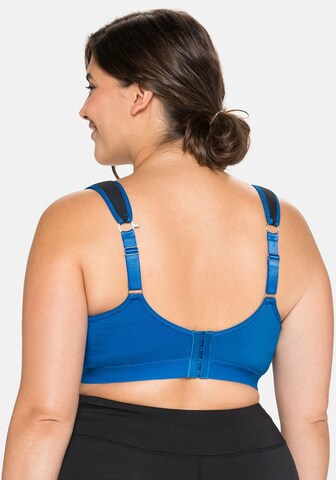 Bustino Reggiseno sportivo di SHEEGO in blu