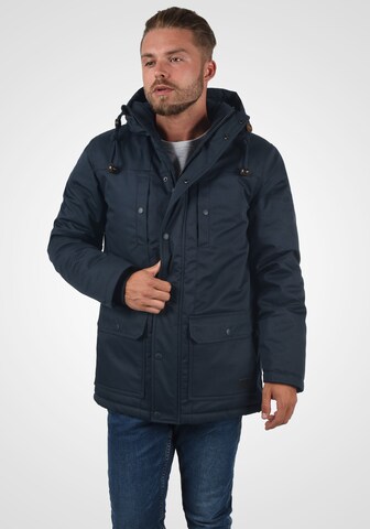 !Solid Tussenparka 'Franco' in Blauw: voorkant