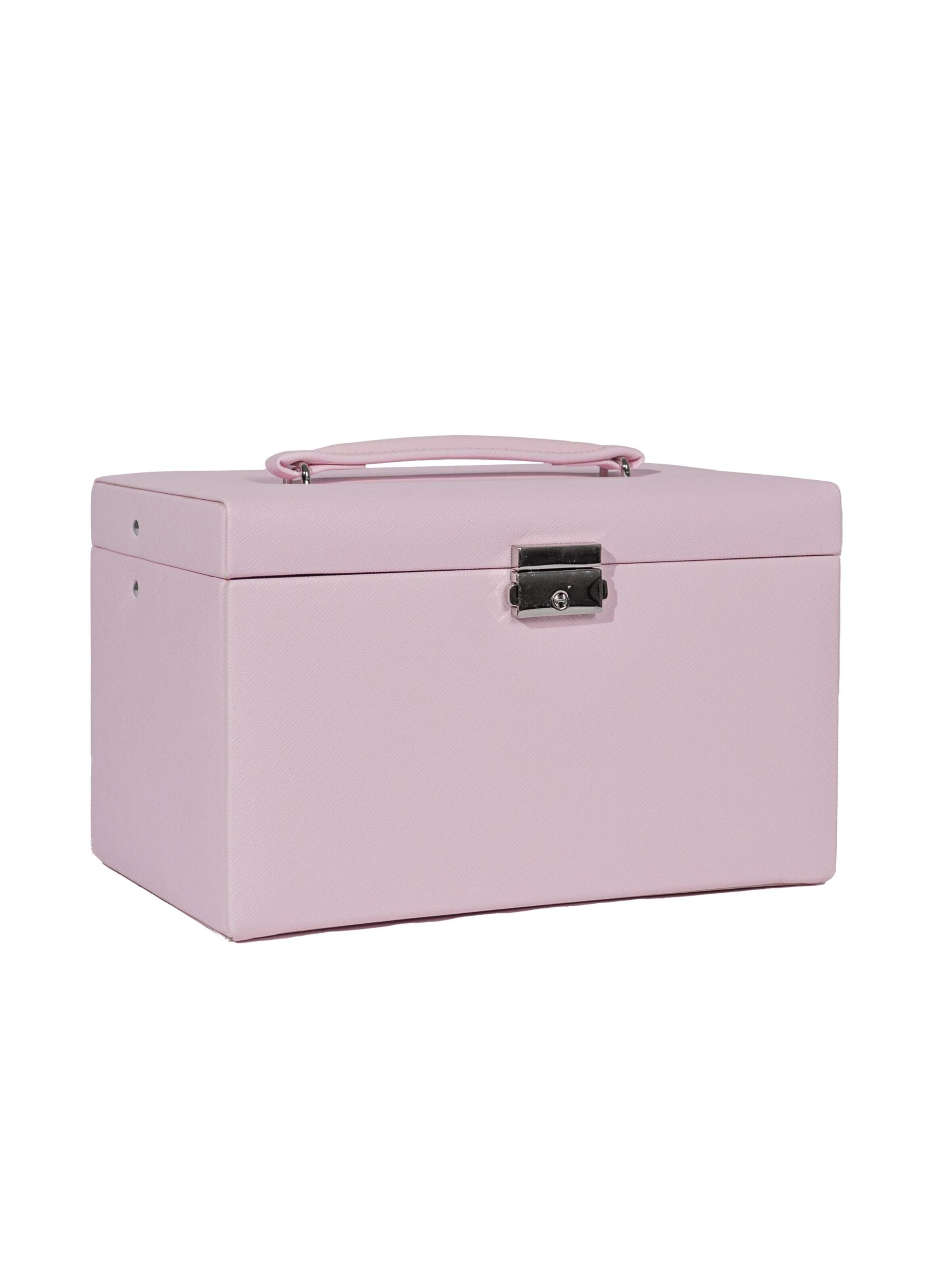 Boîte à bijoux 'JOLIE Schmuckkästchen - Kreuznarben Optik' Friedrich23 en rose