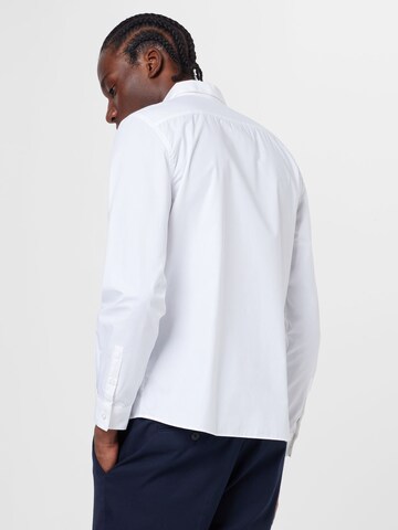 TOPMAN Slim Fit Hemd in Weiß