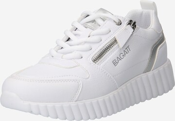 TT. BAGATT - Zapatillas deportivas bajas en blanco: frente