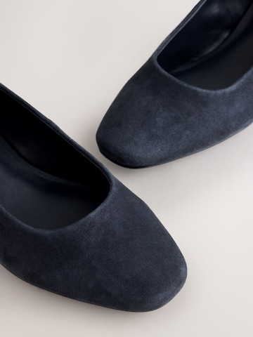 Next - Zapatos con plataforma en azul