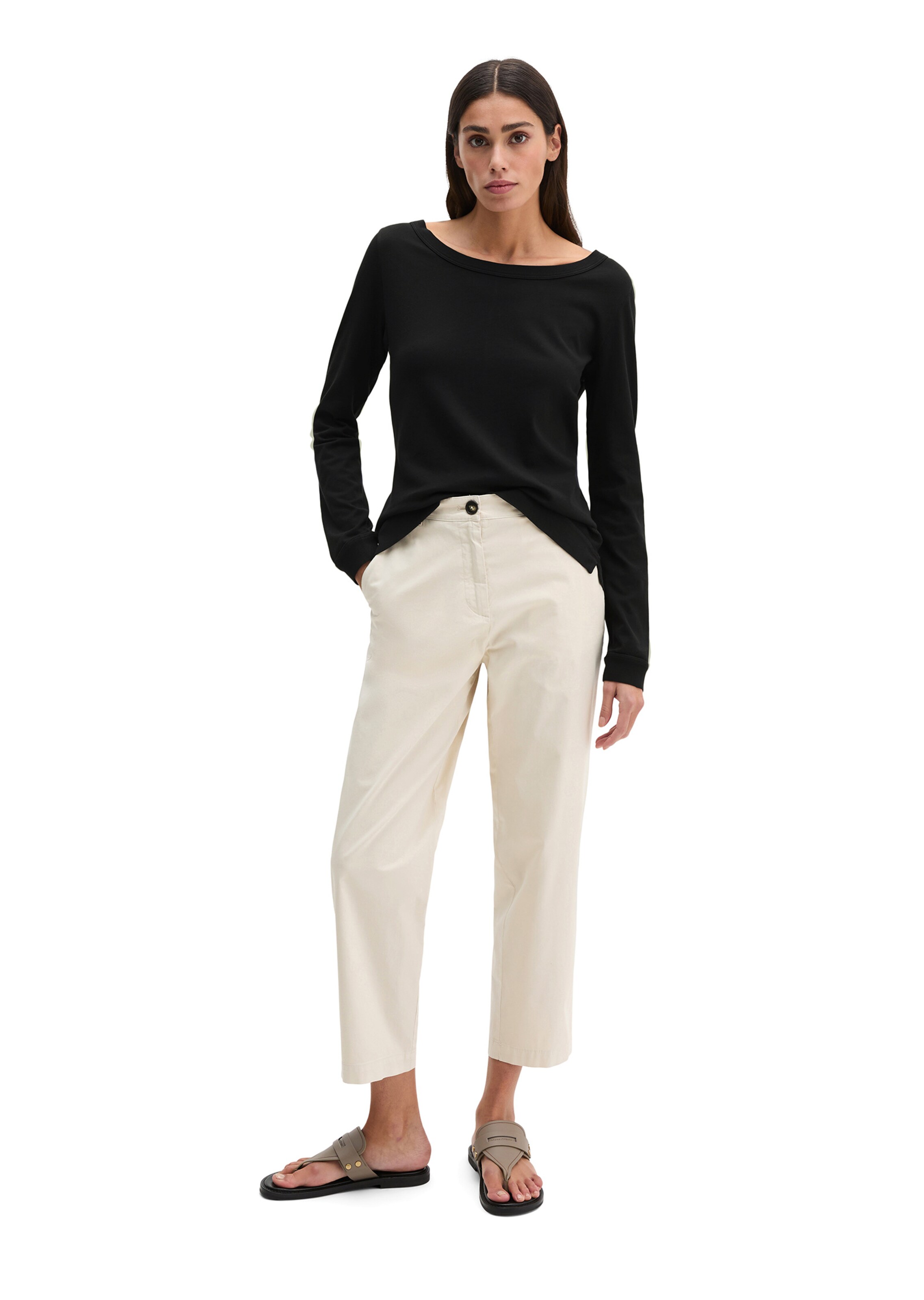 Marc O'Polo Shirt in Schwarz