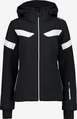CMP Athletic Jacket in Black: front