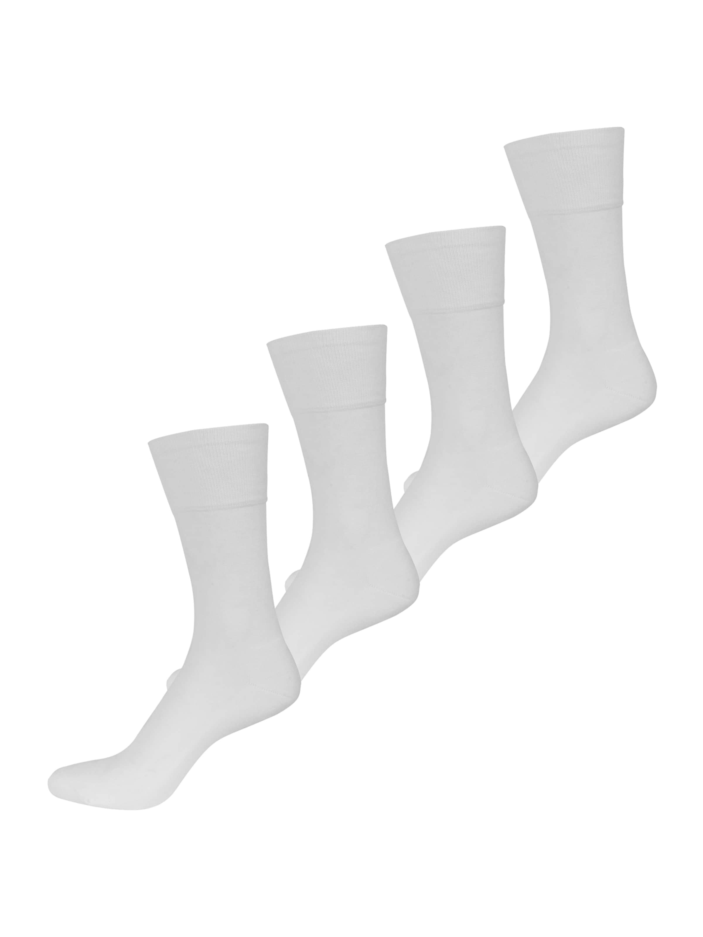 Nur Der Socks in White: front