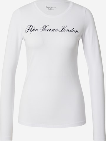 Pepe JeansMajica - bijela boja: prednji dio