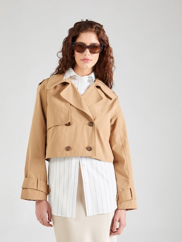 Abercrombie & Fitch Between-season jacket in Brown