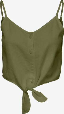 ONLY Top 'Caro' in Green: front