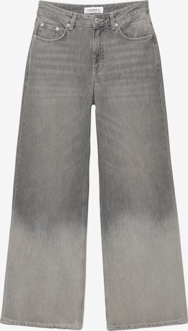 Pull&Bear Wide Leg Farkut värissä harmaa: etupuoli