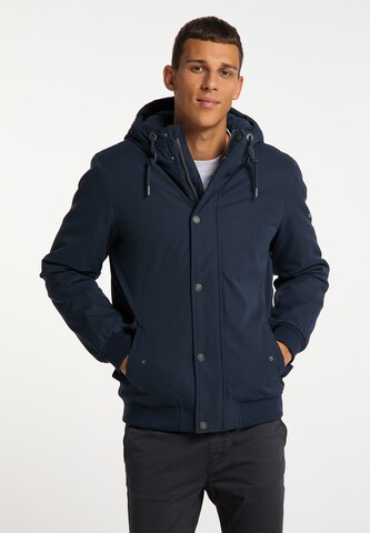 MO Winter Jacket in Blue: front
