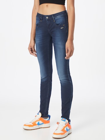 Gang Slimfit Jeans 'Nele' in Blauw: voorkant