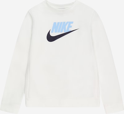 Bluză de molton Nike Sportswear pe albastru / negru / alb, Vizualizare produs