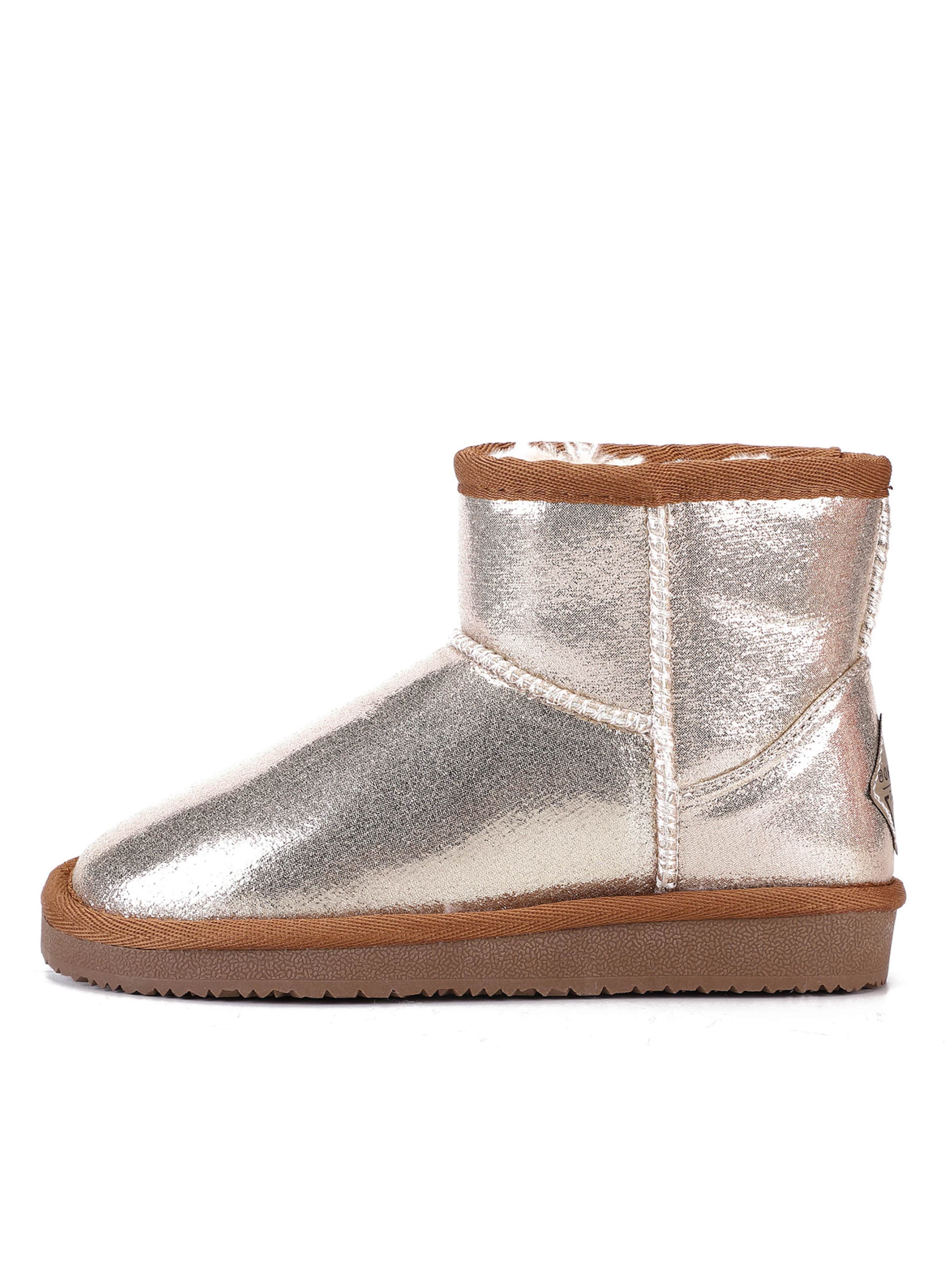 Island Boot Stiefel in Gold: Vorderseite