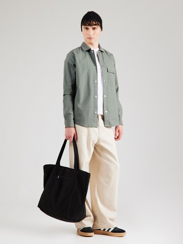 Only & Sons Regular Fit Hemd 'ONSCONCORD' in Grün