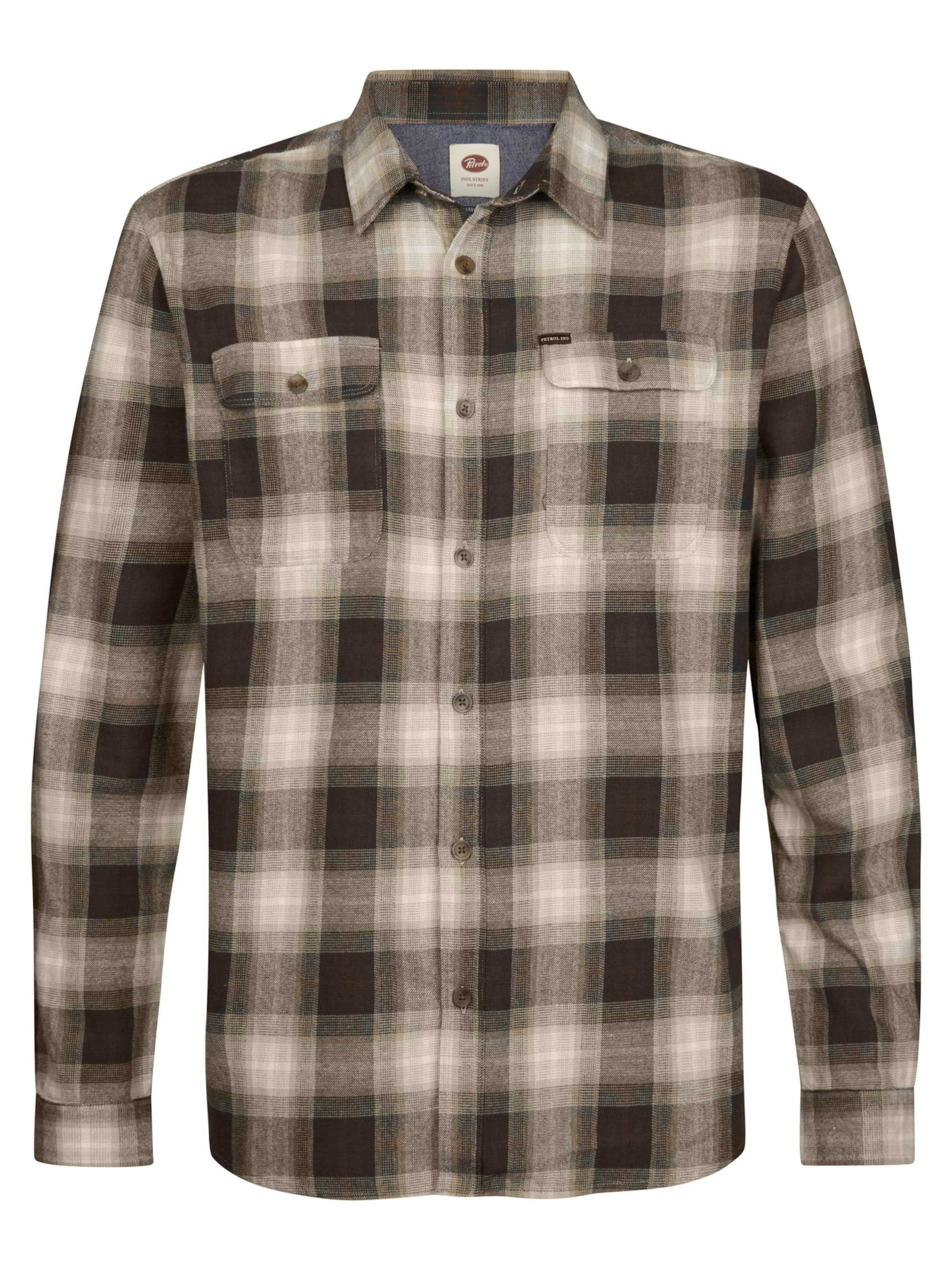 Petrol Industries - Camisa en gris: frente