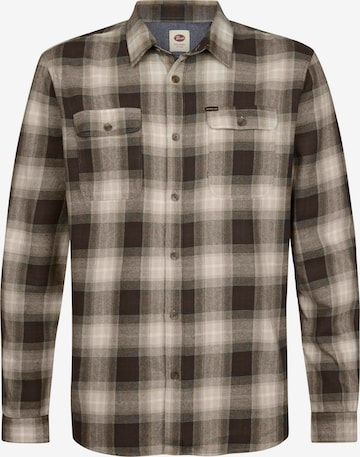 Camicia di Petrol Industries in grigio: frontale