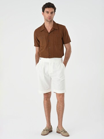 Regular fit Camicia di Antioch in marrone
