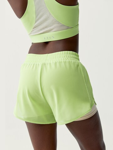 Born Living Yoga Slim fit Sports trousers 'Padma 2.0' in Green