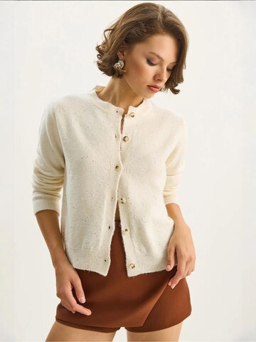 Giacchetta 'Strickjacken' di Bianco Lucci in beige