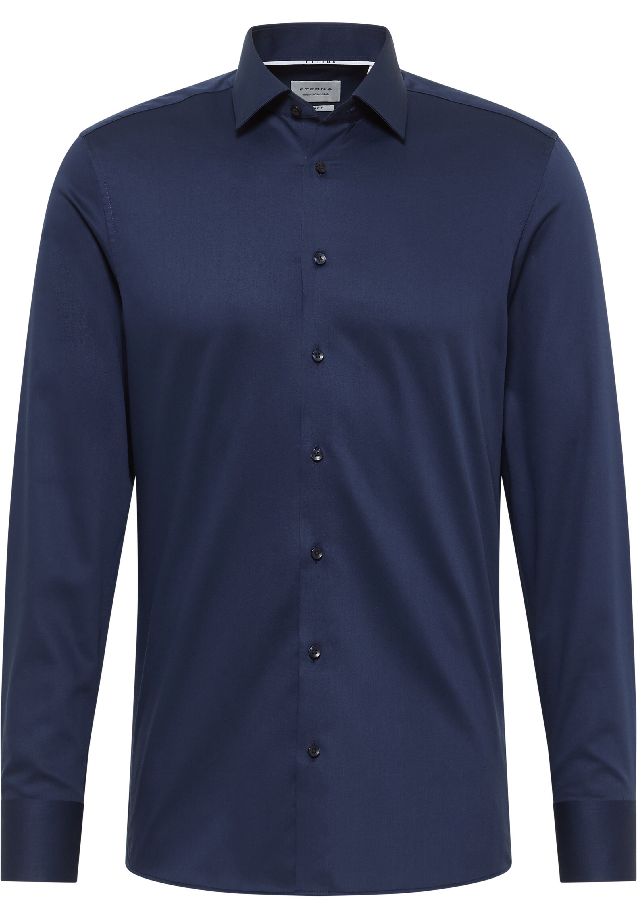 ETERNA Zakelijk overhemd in Blauw: voorkant