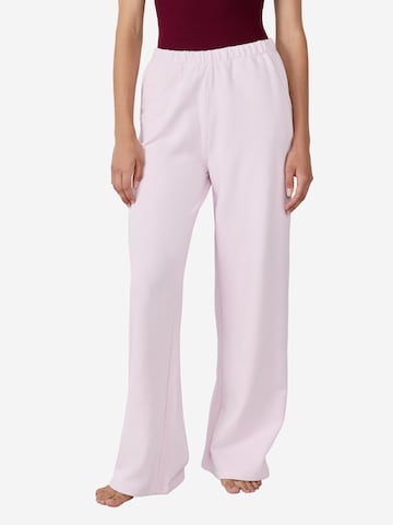 ETAM Pyjamahose in Lila: Vorderseite