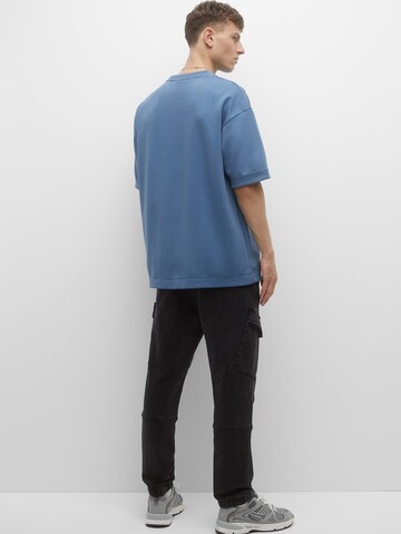 Pull&Bear Tapered Cargo Jeans in Black