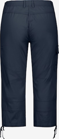 Regular Pantalon cargo Ulla Popken en bleu